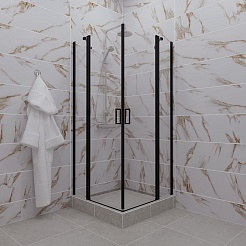 Triton Душевой уголок Тау-Блэк 90/90 Щ0000054036 – фотография-4