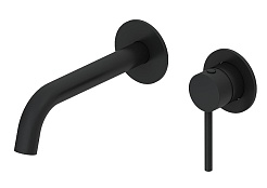 Oliveeka Смеситель для раковины Y OL-88869017-MB черный матовый – фотография-1