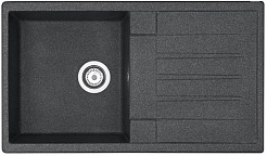 Акватон Кухонная мойка Верона графит – фотография-1