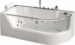 WeltWasser Акриловая ванна WW HB Alster 150x75 WT с гидромассажем – фотография-1