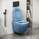 Grossman Унитаз подвесной Color GR-4411BSMS голубой матовый – картинка-19