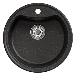 Mixline Мойка кухонная ML-GM09 черная – фотография-1