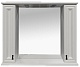 Misty Мебель для ванной Лувр 105,зеркало-шкаф, белая – картинка-19