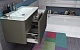Cezares Тумба с раковиной LIVERPOOL 95 Grigio Talpa Opaco – картинка-6