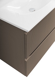 BelBagno Тумба под раковину Uno 90 подвесная Бежевый матовый – фотография-6