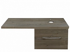 Misty Мебель для ванной Техас 120 R дуб вотан – фотография-5