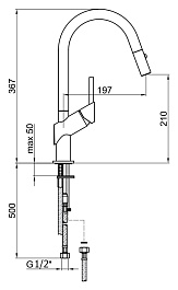 Webert Смеситель для кухни Habitat HB940302015 хром – фотография-2