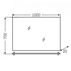 СанТа Мебель для ванной Виктория 100 NEW напольная – фотография-10