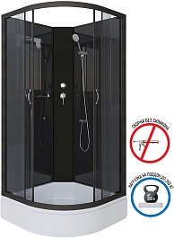 Niagara Душевая кабина Classic NG-6501-14BK – фотография-1