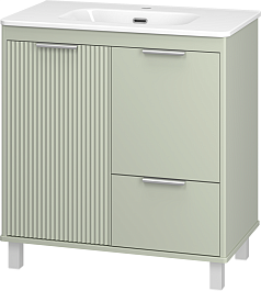 Brevita Тумба под раковину Risacca Pistachio 80 фисташковый – фотография-3