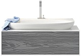 Aqwella Тумба для умывальника Genesis 120 миллениум серый