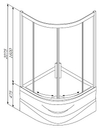 Am.Pm Душевой поддон Like Deep – фотография-2