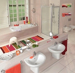 Jacob Delafon Полупьедестал для раковины Odeon E1007 – фотография-4