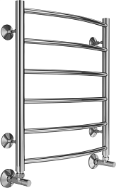 Terminus Полотенцесушитель водяной Классик П6 500x600 хром – фотография-2