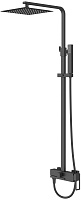 BelBagno Душевая система Luce LUC-VSCM-NERO чёрная