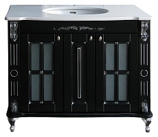 Атолл Тумба для умывальника Александрия 100 K черная