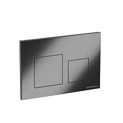 Ceramicanova Кнопка смыва Balance Square CN12-002GG вороненая сталь – фотография-2