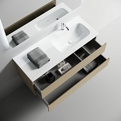 Sancos Тумба под раковину Folk 120 R капучино – фотография-2