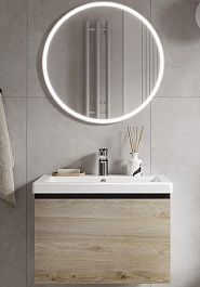Vigo Мебель для ванной Cross 600-0-1 подвесная дуб давос натуральный – фотография-1