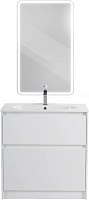 BelBagno Мебель для ванной Kraft 80 напольная Bianco Opaco с раковиной LOV-800-LVB