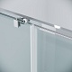 Grossman  Душевой уголок Cosmo 120x90x195 профиль хром стекло прозрачное – фотография-18