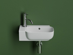 Ceramicanova Раковина Element 40/24 CN6074R белая – фотография-6