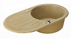 Акватон Мойка ПАОЛА песочный – фотография-3