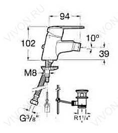 Roca Смеситель "Victoria 5A6025C00" – фотография-2