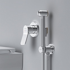 Am.Pm Гигиенический душ X-Joy F40H85A00 со встраиваемым смесителем – фотография-5