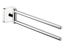 Hansgrohe Полотенцедержатель PuraVida двойной
