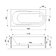 BellSan Акриловая ванна Амира 170x80 R – картинка-7