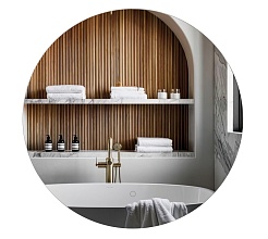 Зов Мебель для ванной Парма 70 подвесная аттик – фотография-14