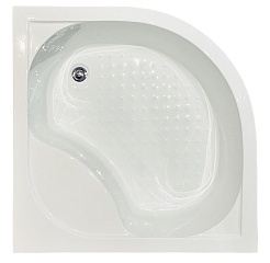 Royal Bath Душевой уголок 100/100 BK RB 100BK-C-CH – фотография-6