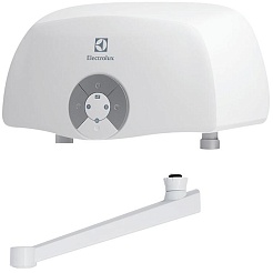 Electrolux Водонагреватель проточный SMARTFIX 2.0 T (3,5 kW) кран – фотография-1