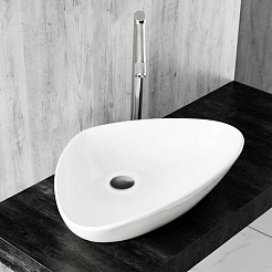 Teymi Раковина накладная в ванную Ellie 60 белая T50802 – фотография-3