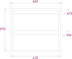 Onika Тумба с раковиной Амара 65.13 подвесная баменда – фотография-8