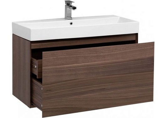 Aquanet Комплект мебели Нью-Йорк 100 орех – картинка-9