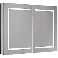 Aquatek Зеркало-шкаф 90 AQ7904-MLC с круговой подсветкой