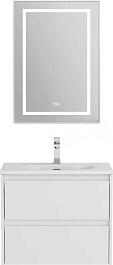 BelBagno Мебель для ванной Kraft 39 70 Bianco Opaco с раковиной BB-8099-3-70 – фотография-1