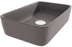 Teymi Раковина накладная Helmi 50 T50292 графит матовый – фотография-2