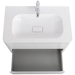 Cezares Тумба под раковину Relax 80 подвесная bianco lucido – фотография-6