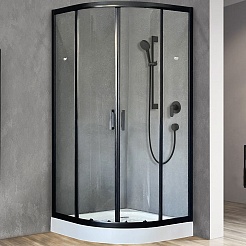 Royal Bath Душевой уголок RB90HK-T-BL 90х90х200 – фотография-1