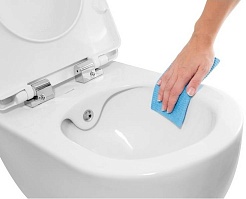 Creavit Унитаз подвесной Free FE322.00000 безободковый с биде – фотография-6