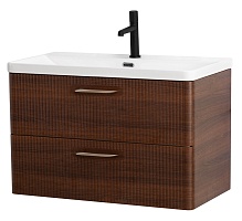 BelBagno Тумба с раковиной Due 80 подвесная Noce