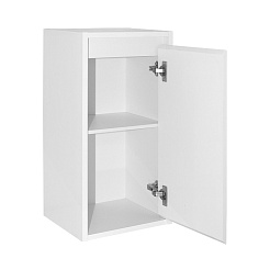 Mixline Полупенал для ванной Аврора 30 белый H-600 – фотография-3