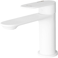 WasserKRAFT Смеситель для раковины чаши Mindel 8503 белый – фотография-1