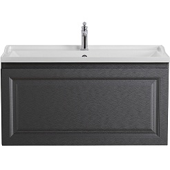 Cezares Тумба с раковиной Giubileo 100 подвесная титан – фотография-2