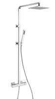 Paini Система душевая Dax-R 84CR689TH2SQP1 с термостатом, хром (CR)