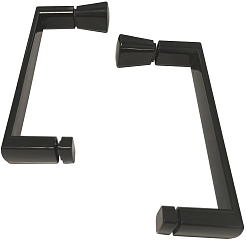 Triton Душевая кабина Прайм-Блэк-Вельвет 90x90 А без крыши – фотография-17