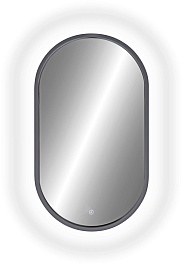 Continent Зеркало Prime Gray Led 450x800 – фотография-3